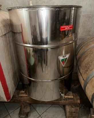 Botte in acciaio inox Lt. 400