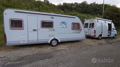 Roulotte Knaus Sudwind 6 posti
