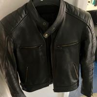 Giacca moto pelle Carburo TWISTER