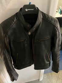 Giacca moto pelle Carburo TWISTER