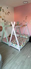 Letto montessori capanna lettini
