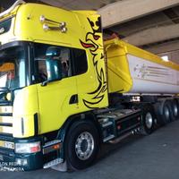 Scania cv r 144 530 con semirimorchio minerva
