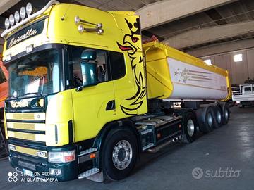 Scania cv r 144 530 con semirimorchio minerva