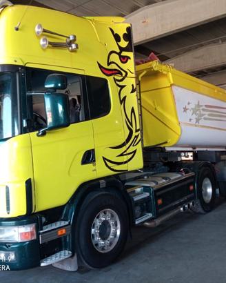 Scania cv r 144 530 con semirimorchio minerva