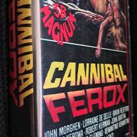 Film in vhs di Cannibal ferox