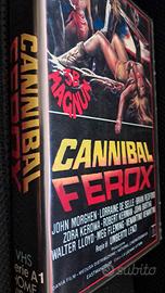 Film in vhs di Cannibal ferox