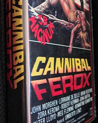 Film in vhs di Cannibal ferox
