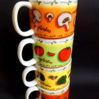 set tazze da consommé