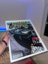 Quadro aesthetic 30x40 Auto Tuning street art