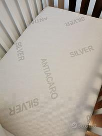 Materasso Lettino Antiacaro 60 x 125 x h 12 cm