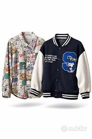 Lotto camicia e giacco college Zara Snoopy