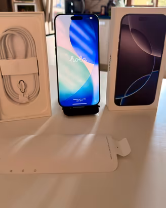 iPhone 16 pro Max 256 gb PARI AL NUOVO