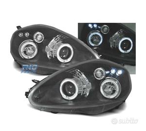 FARI FIAT GRANDE PUNTO 05-08 ANGEL EYES FONDO NERO