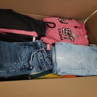 Scatolone abiti bambina 3/4 anni