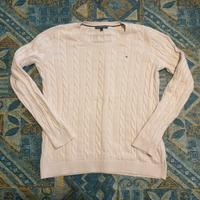Maglioncino bianco Tommy Hilfiger