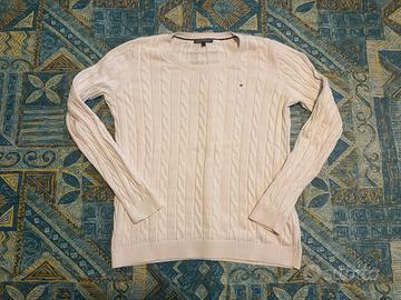 Maglioncino bianco Tommy Hilfiger