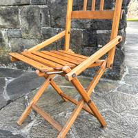 Sedia per bambini vintage