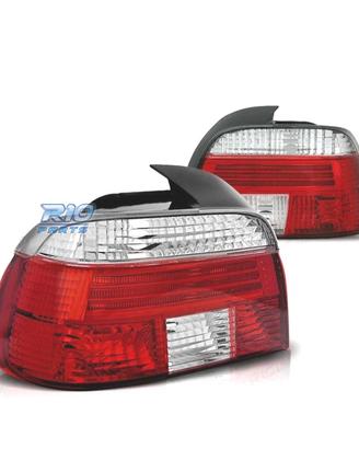 FANALI BMW SERIE 5 E39 00-03 COLORE ROSSO BIANCO A
