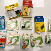 Cartucce per stampante ink-jet Canon e Epson