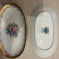 2 vassoi in porcellana bavarese