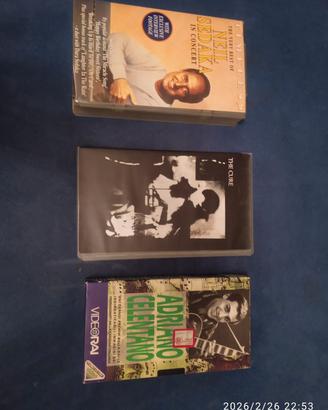 VHS MUSICALI 