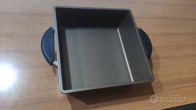 Tegame Quadrato antiaderente 25×25 cm. cap. 3,50Lt