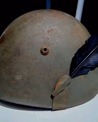 elmetto m 33 bellico militaria