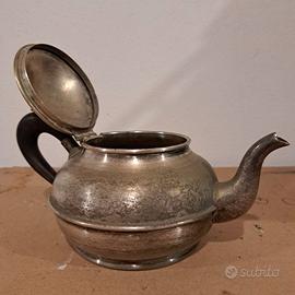 Teiera in alpacca originale inizi 900