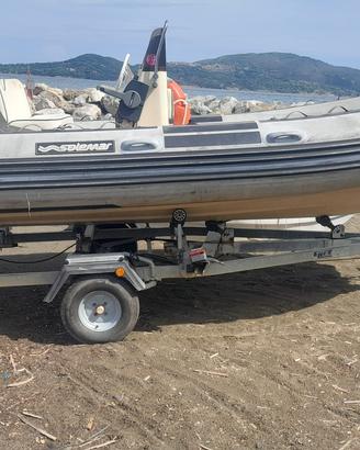 gommone solemar con motore yamaha