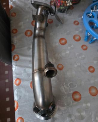 downpipe skat artigianale Alfa Romeo Stelvio 