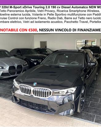 BMW Serie 3 Touring XDrive M-Sport Tetto Navi C.Le