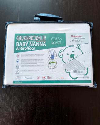 BabyTools Cuscino Antisoffoco Neonato Bambino Nann