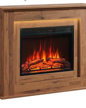 caminetto finto in legno