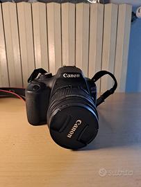 canon eos 1200d + obiettivo 18-55 