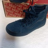 Scarpe Vans blu alte
