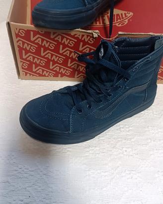 Scarpe Vans blu alte