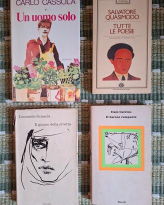 Collezione di 4 libri vintage anni '60 '70 '80