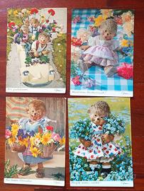 cartoline vintage MECKI DIEHL FILM printed germany
