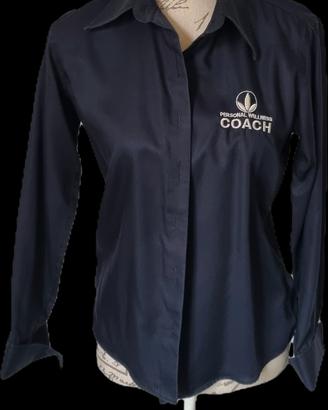 Camicia Herbalife Personal Wellness Coach ricamata