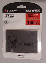 SSD Kingston 2.5 sata 480 gb nuovo in confezione