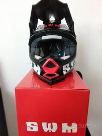 Casco Moto Enduro e Superbike abs