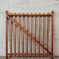 Cancello in legno largo 1 metro