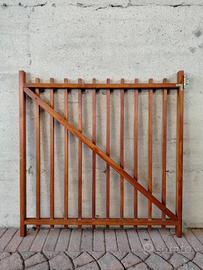Cancello in legno largo 1 metro