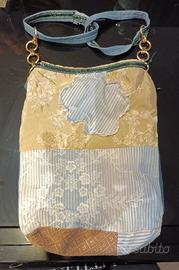 Borsa da donna in Jeans e Tessuto