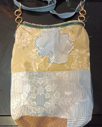 Borsa da donna in Jeans e Tessuto