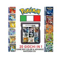 R4 20 in 1 - TUTTI 20 giochi pokemon in 1 - ds 3ds