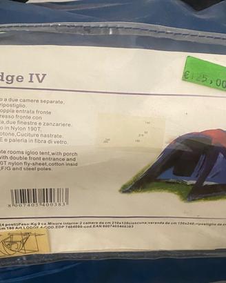 Tenda da campeggio LODGEIV