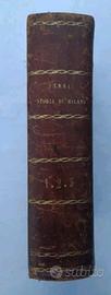 Storia di Milano del conte Pietro Verri 1850
