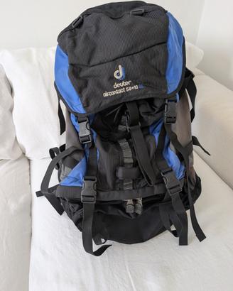 ZAINO ESCURSIONISMO DEUTER 50L+10LZAINO ESCURSIONI