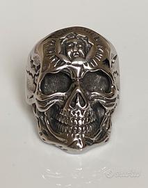 Anello uomo in acciaio